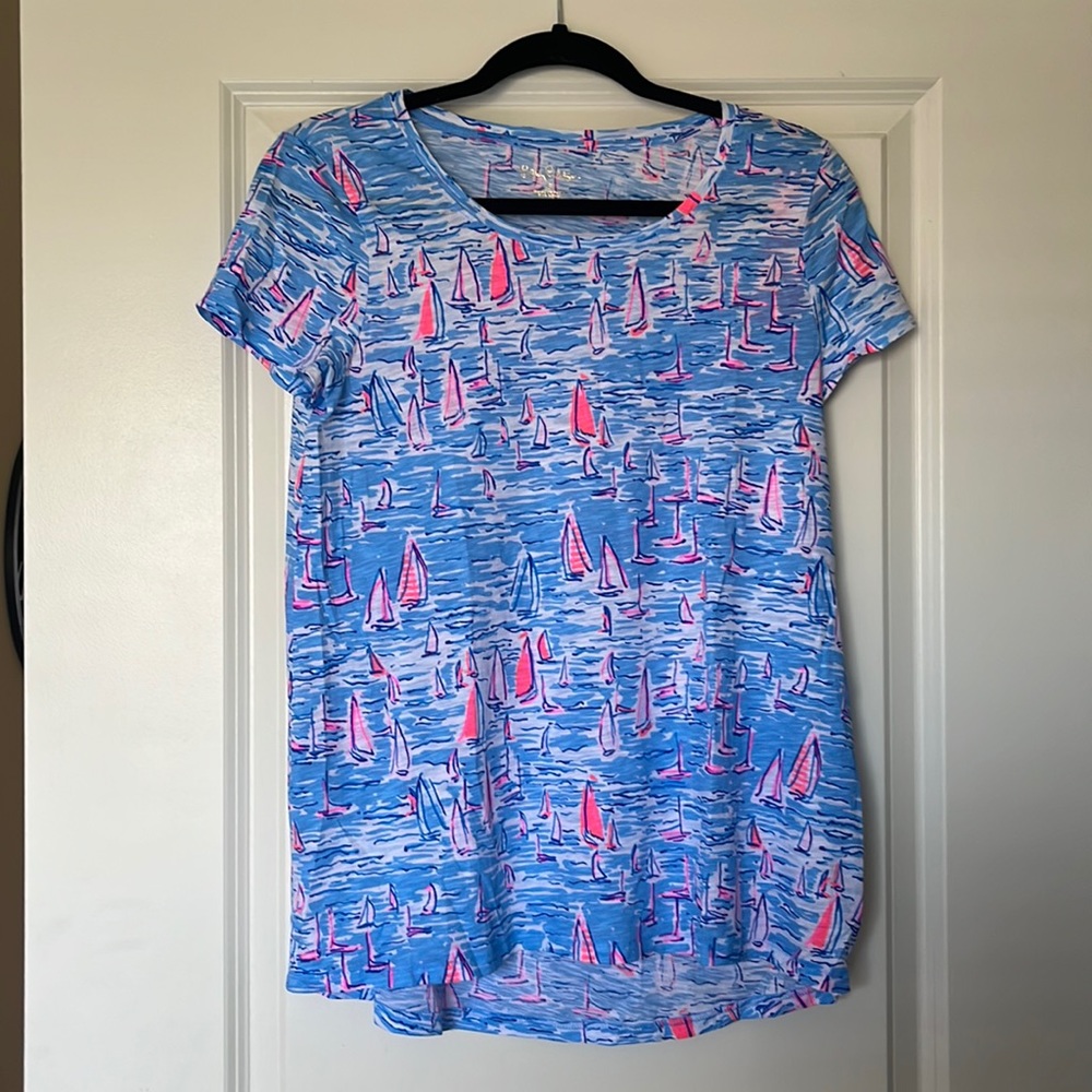 NWT Lilly Pulitzer Boatylicious Scoop Neck Size Small